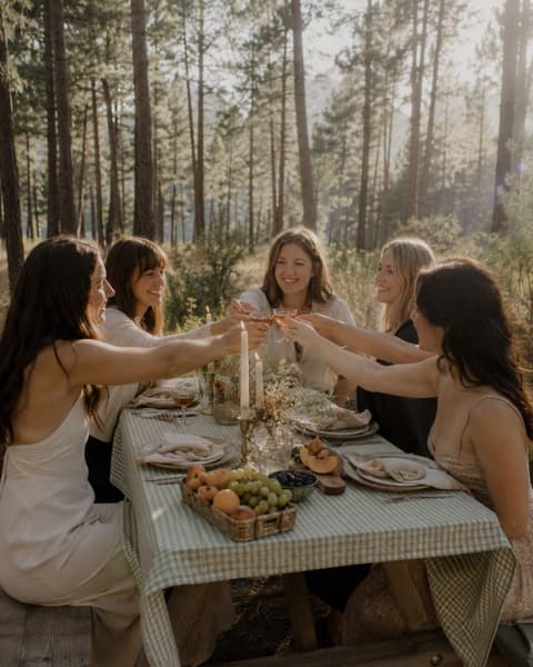 Camp Bachelorette Picnic