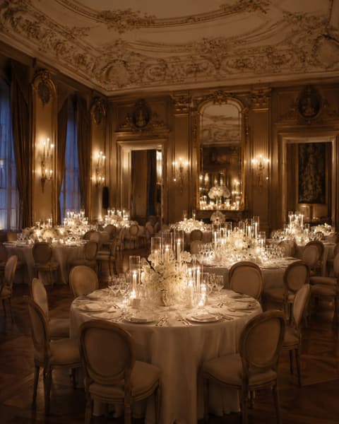 Parisian Gilded Salon Reception