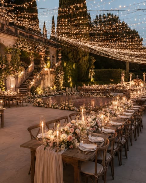 Garden Estate Wedding Reception